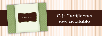 gift certificates